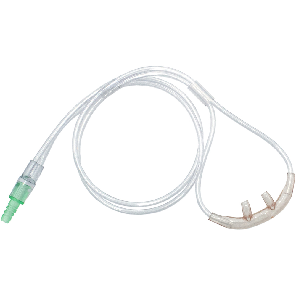 Salter Style Adult Oxygen Nasal Cannula with Barbed Connector - Image 2