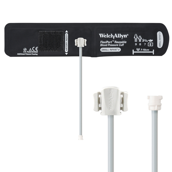 Flexiport Reusable Blood Pressure Cuff with Locking Connector