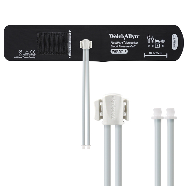 FlexiPort Reusable Blood Pressure Cuff with Screw Connector