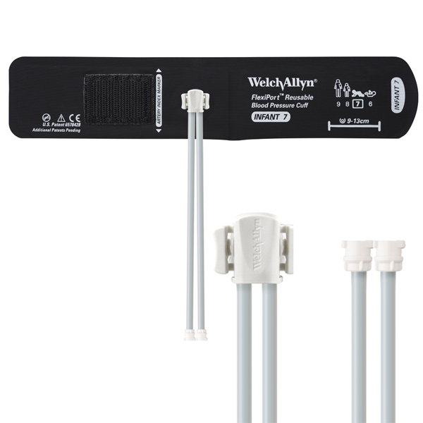 FlexiPort Reusable Blood Pressure Cuff with Locking Connector