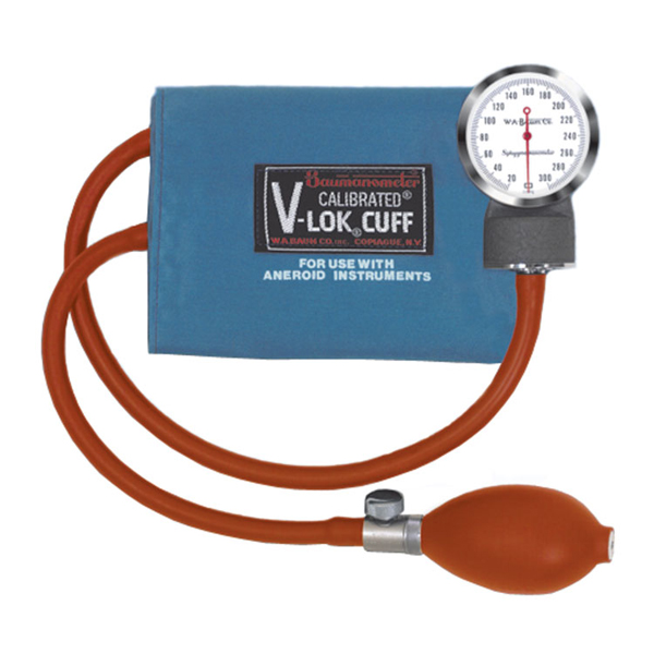 Calibrated V-Lok Large Adult Cuff Arm Reusable Blood Pressure Cuff