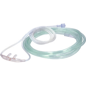 SalterSTAT CO2 & O2 Divided Nasal Cannula with Soft Headset Tubing