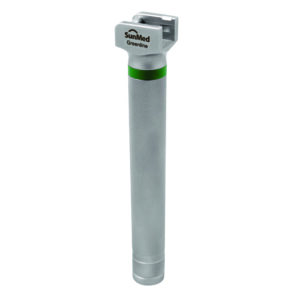 GreenLine® Stainless Steel Fiber Optic Laryngoscope Handle
