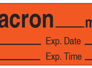 Muscle Relaxants Precut Labels
