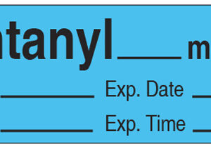 Narcotics Precut Labels