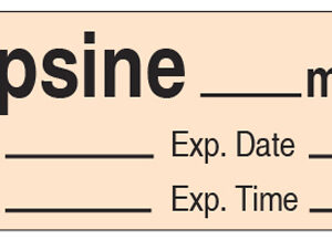 Major Sedatives Precut Labels