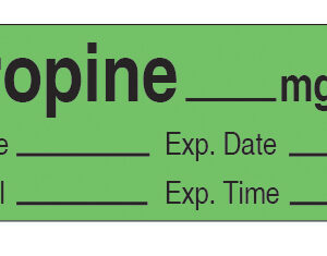 Anticholinergic Agents Precut Labels