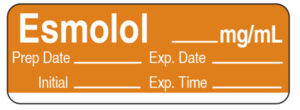 Beta Blockers Precut Labels
