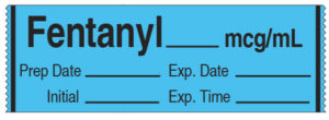 Narcotics Label Tape