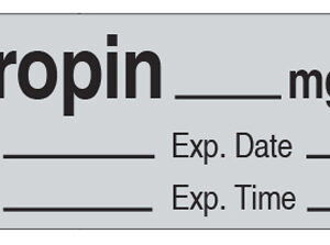 Local Anesthetics Label Tape