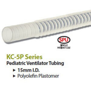 KC Series Unuffed Clear Ventilator Tubing